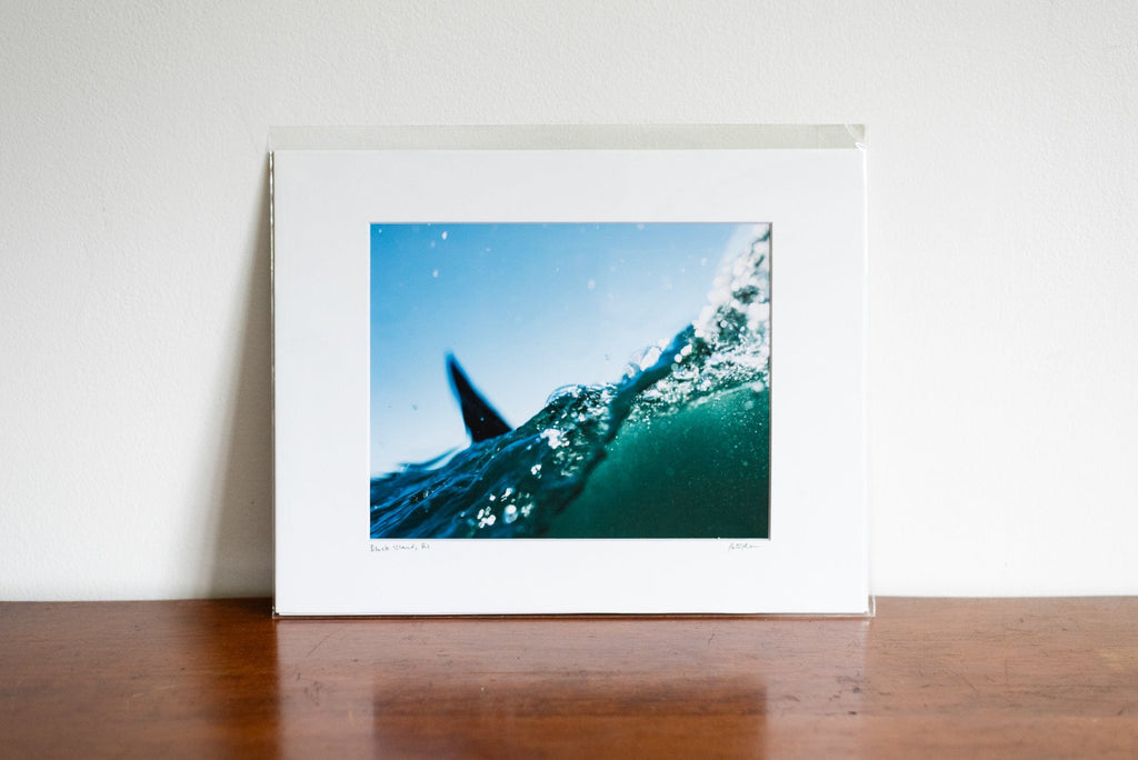 Cate Brown Photo Through the Sea // Matted Mini Print 11x14" Through the Sea // Matted Mini Print 11x14" Available Inventory Ocean Fine Art