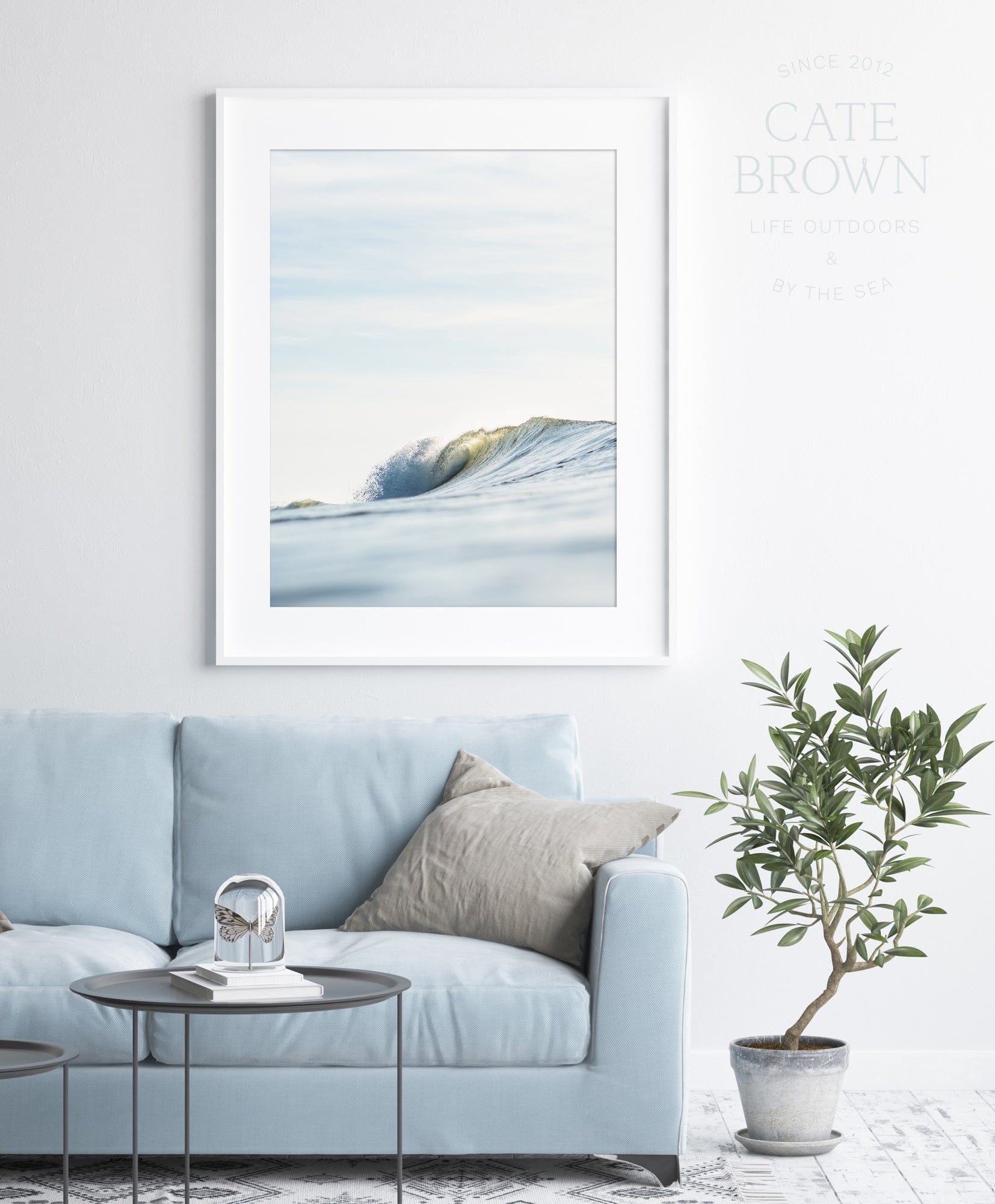 Cate Brown Photo Fine Art Print / 8"x12" / None (Print Only) Morning Bright  //  Ocean Photography Made to Order Ocean Fine Art