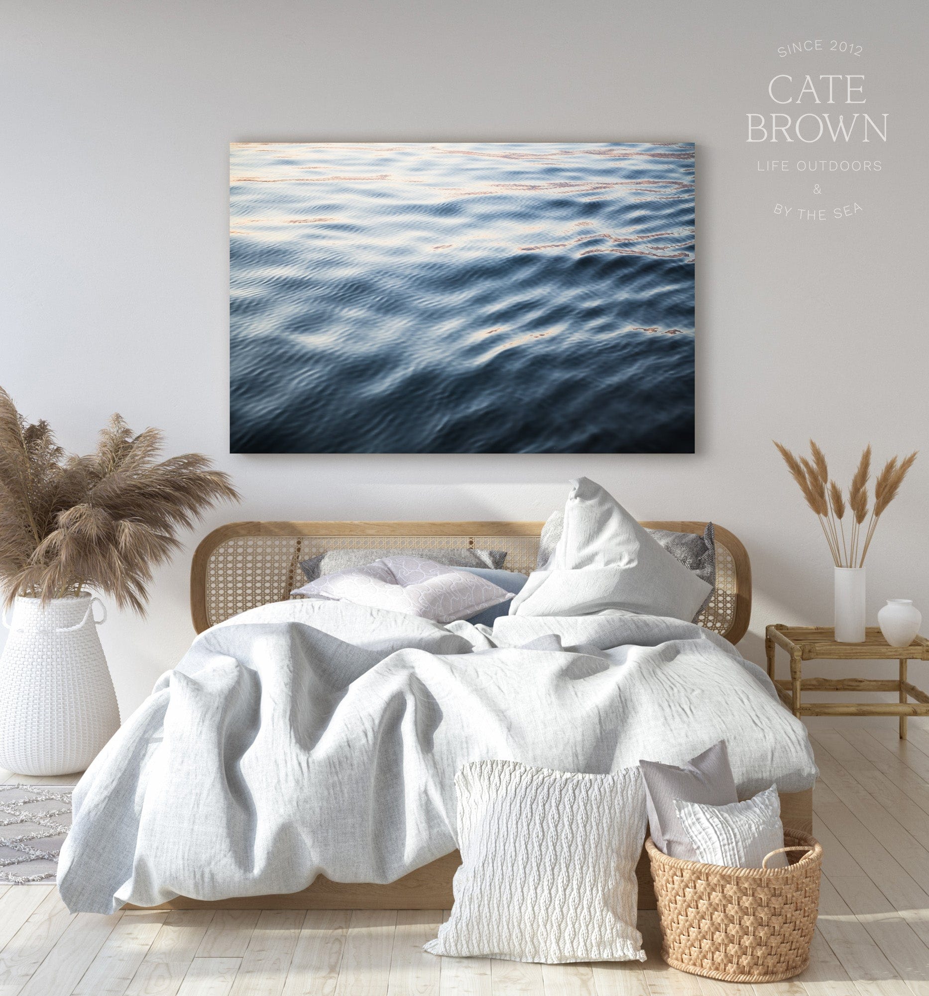 Cate Brown Photo Canvas / 16"x24" / None (Print Only) Narragansett Waters #3  //  Ocean Photography Made to Order Ocean Fine Art