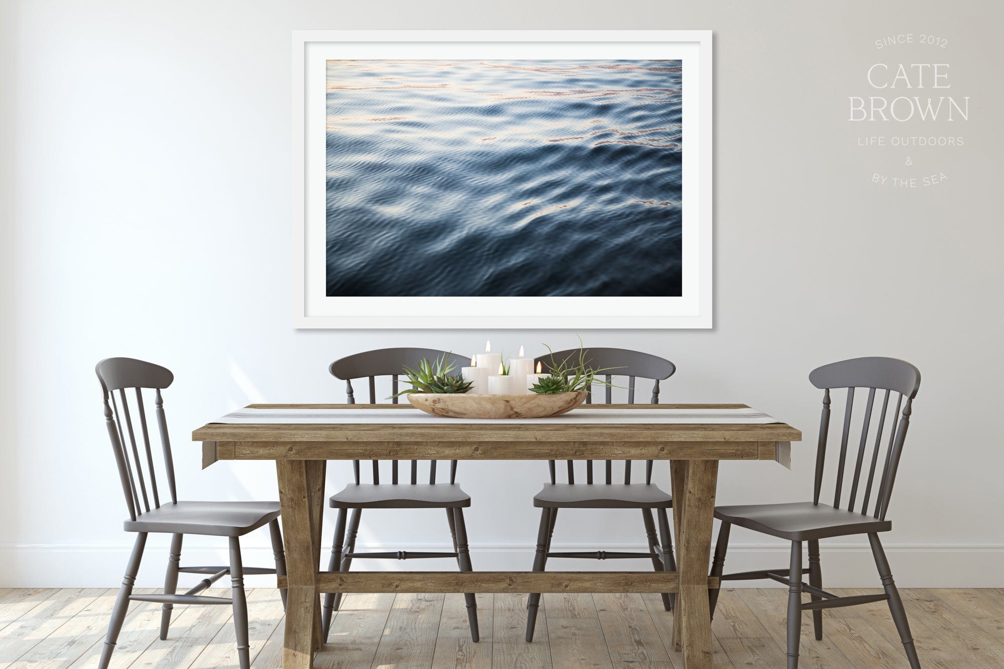 Cate Brown Photo Fine Art Print / 8"x12" / None (Print Only) Narragansett Waters #3  //  Ocean Photography Made to Order Ocean Fine Art