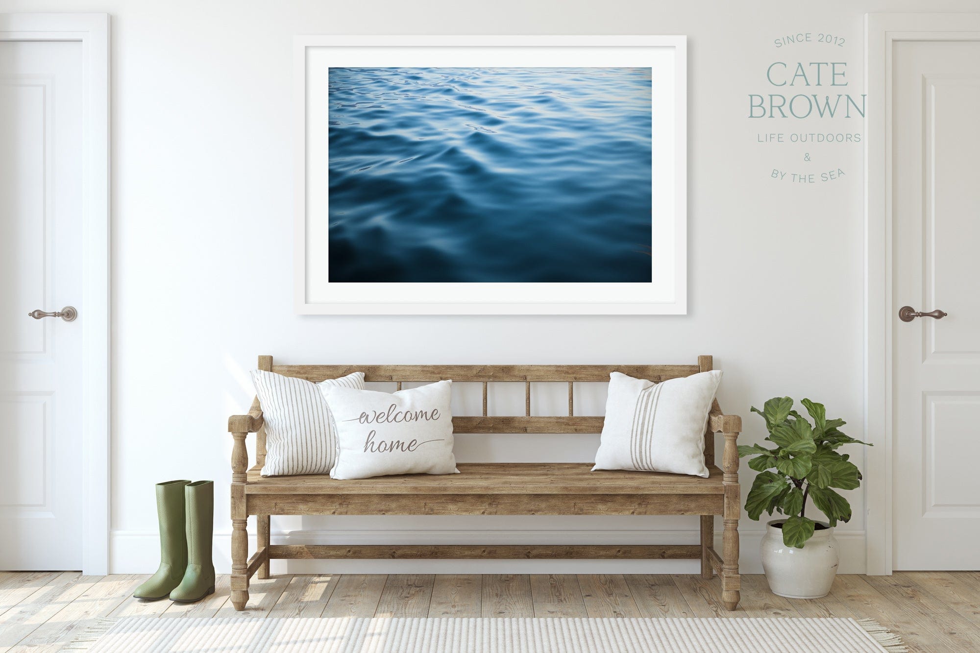 Cate Brown Photo Fine Art Print / 8"x12" / None (Print Only) Narragansett Waters #4  //  Ocean Photography Made to Order Ocean Fine Art