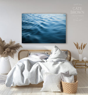 Cate Brown Photo Canvas / 16"x24" / None (Print Only) Narragansett Waters #4  //  Ocean Photography Made to Order Ocean Fine Art