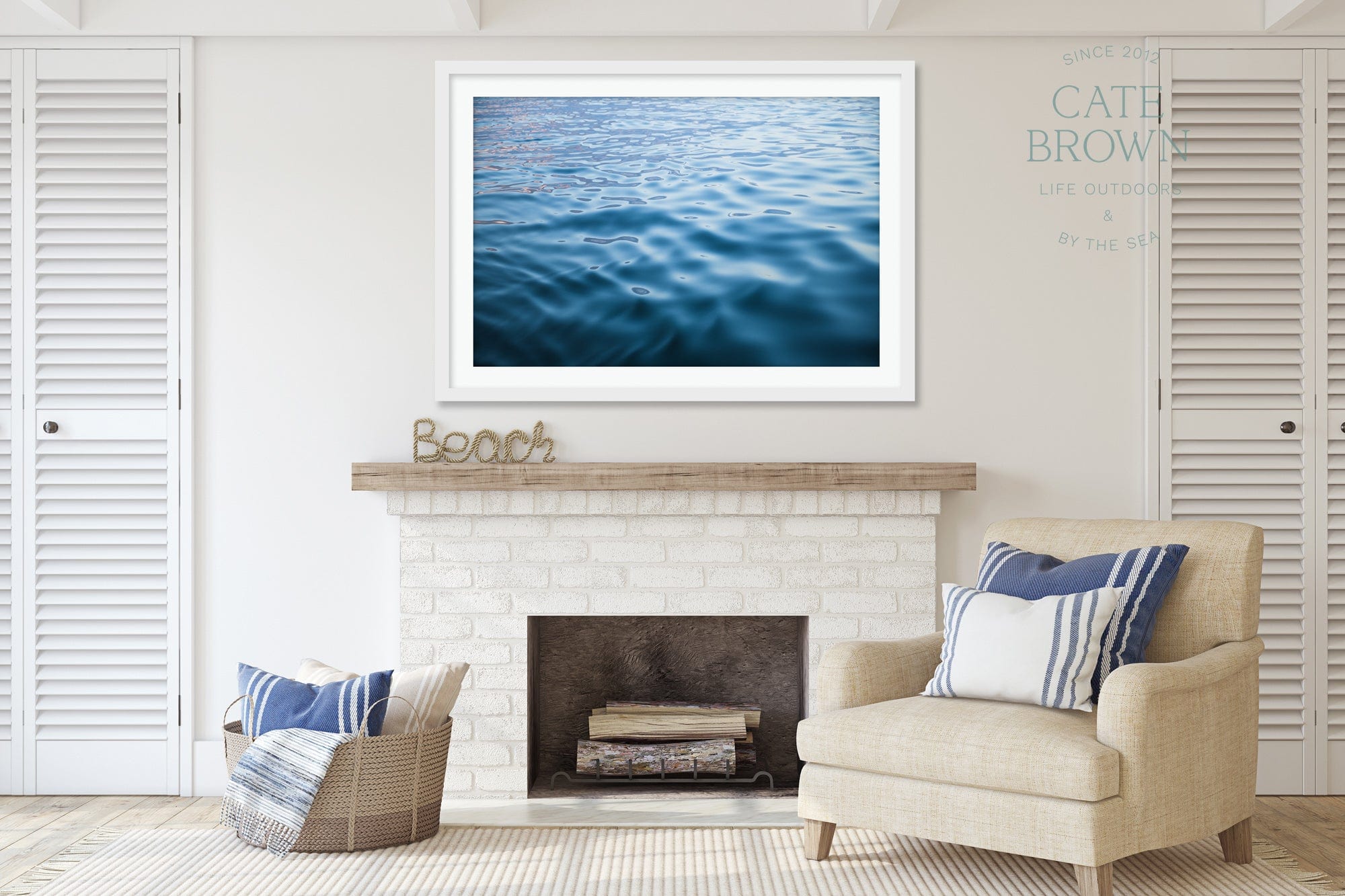 Cate Brown Photo Fine Art Print / 8"x12" / None (Print Only) Narragansett Waters #5  //  Ocean Photography Made to Order Ocean Fine Art