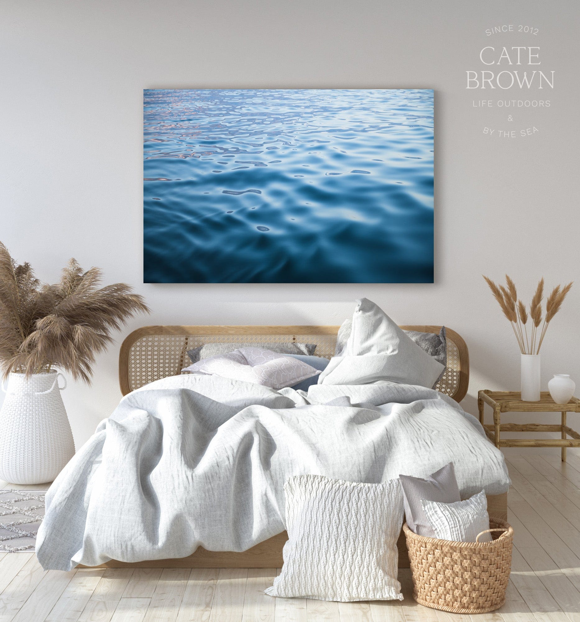Cate Brown Photo Canvas / 16"x24" / None (Print Only) Narragansett Waters #5  //  Ocean Photography Made to Order Ocean Fine Art