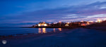 Cate Brown Photo Narragansett Towers at Dusk  //  Seascape Photography Made to Order Ocean Fine Art
