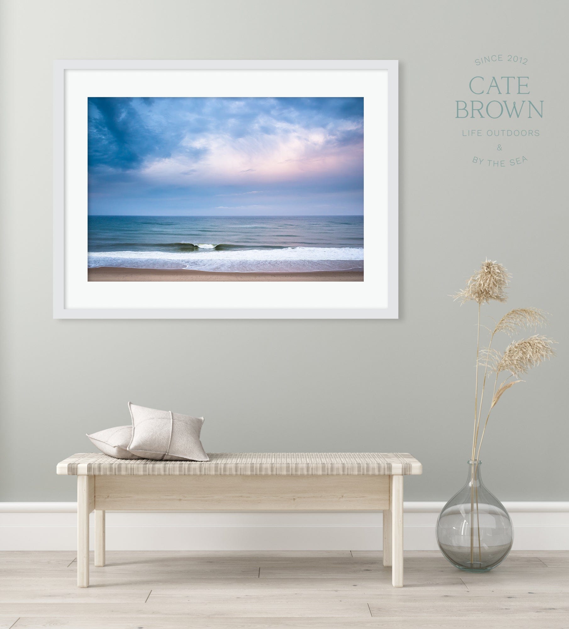 Cate Brown Photo National Seashore at Sunset  //  Seascape Photography Made to Order Ocean Fine Art