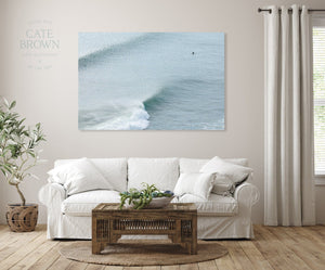 Cate Brown Photo Canvas / 16"x24" / None (Print Only) Next One  //  Aerial Photography Made to Order Ocean Fine Art