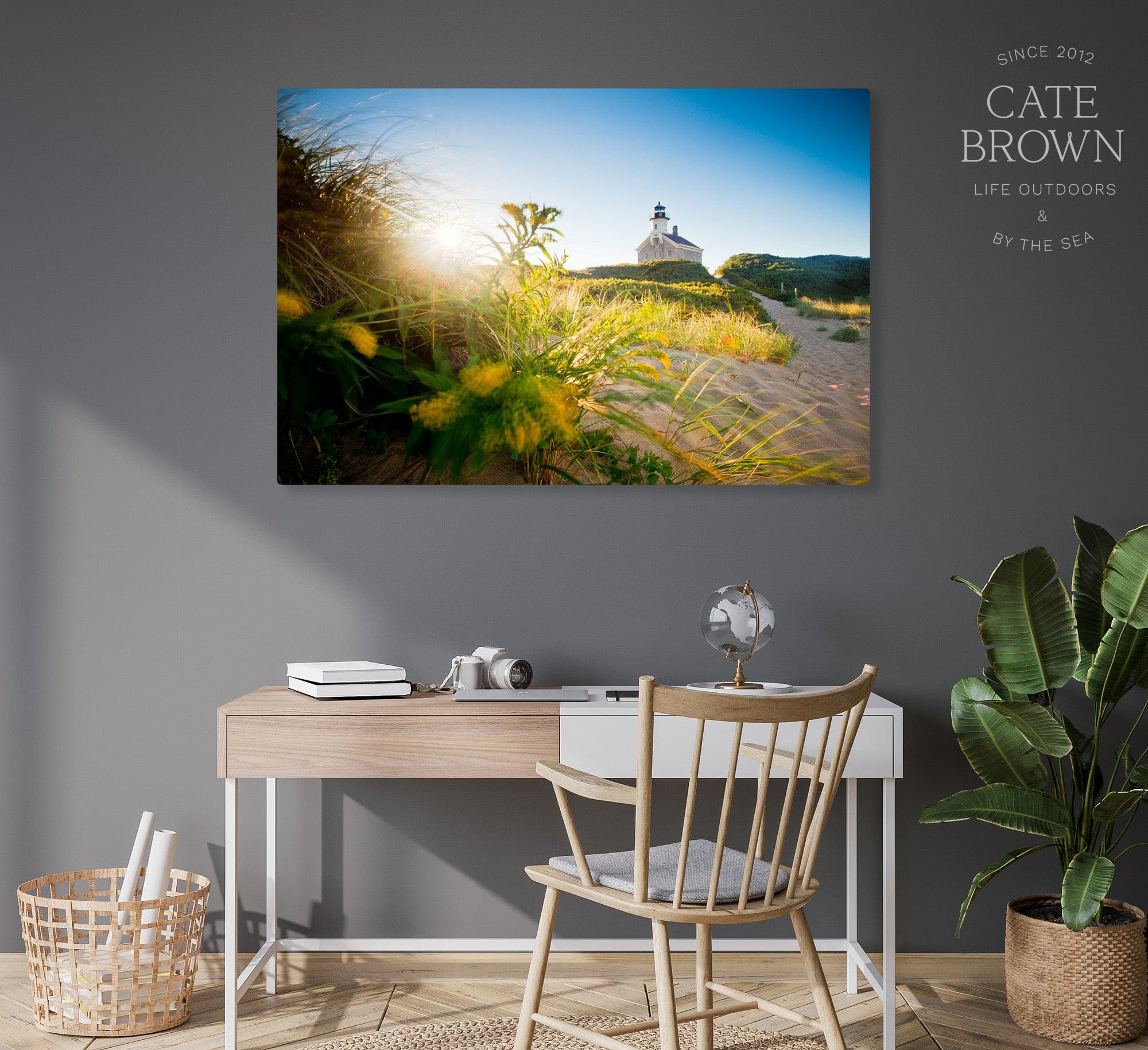 Cate Brown Photo Canvas / 16"x24" / None (Print Only) North Light in Morning #2  //  Landscape Photography Made to Order Ocean Fine Art