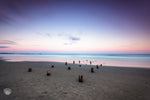 Cate Brown Photo Old Narragansett Pier at Dusk  //  Seascape Photography Made to Order Ocean Fine Art