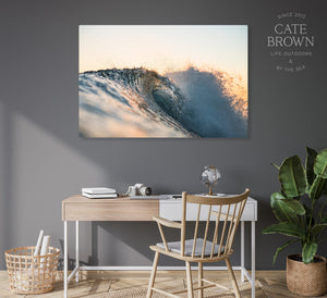 Cate Brown Photo Canvas / 16"x24" / None (Print Only) Prismatic  //  Ocean Photography Made to Order Ocean Fine Art