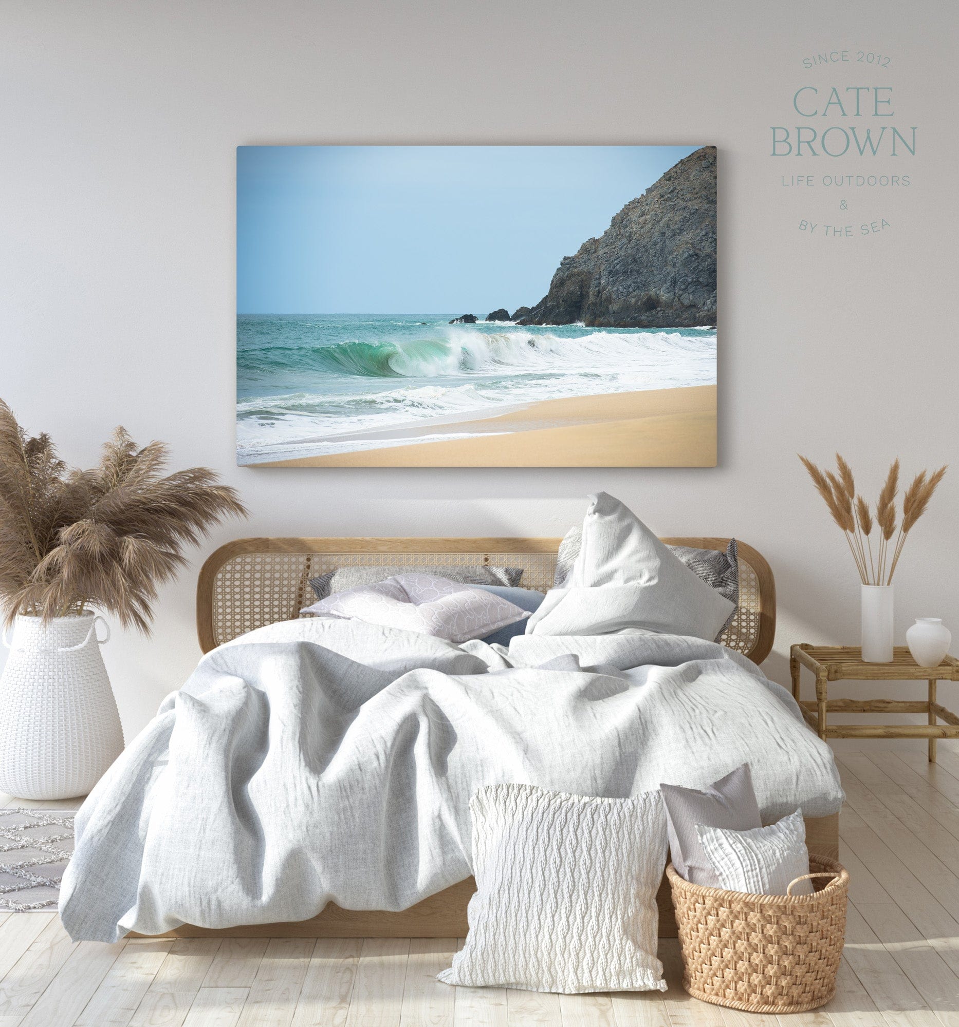 Cate Brown Photo Canvas / 16"x24" / None (Print Only) Punta La Tinaja  //  Landscape Photography Made to Order Ocean Fine Art