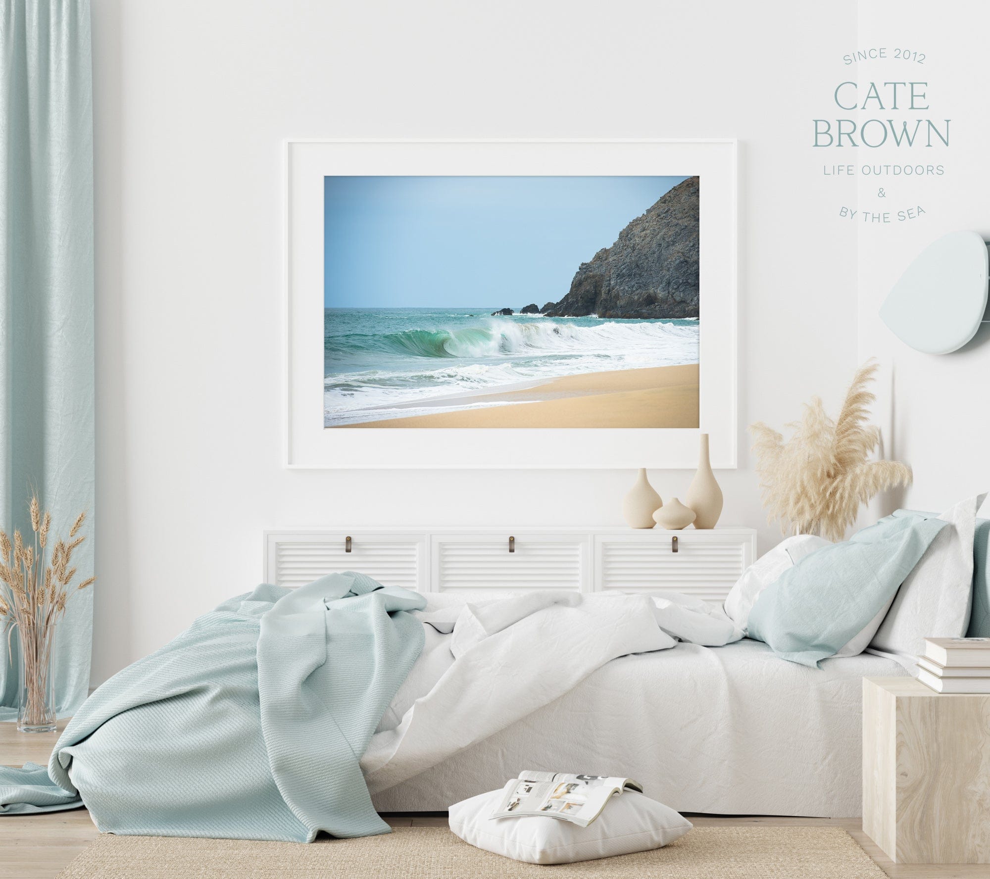 Cate Brown Photo Fine Art Print / 8"x12" / None (Print Only) Punta La Tinaja  //  Landscape Photography Made to Order Ocean Fine Art