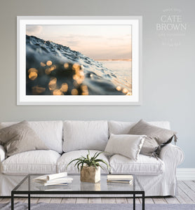 Cate Brown Photo Fine Art Print / 8"x12" / None (Print Only) Sea of Gold  //  Ocean Photography Made to Order Ocean Fine Art