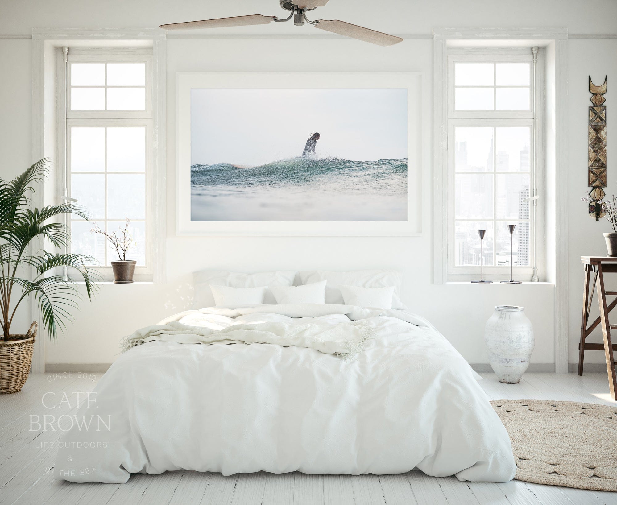Cate Brown Photo Spray & Summer Haze  //  Surf Photography Made to Order Ocean Fine Art
