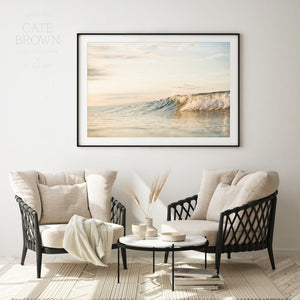 Cate Brown Photo Fine Art Print / 8"x12" / None (Print Only) Summer Gold  //  Ocean Photography Made to Order Ocean Fine Art