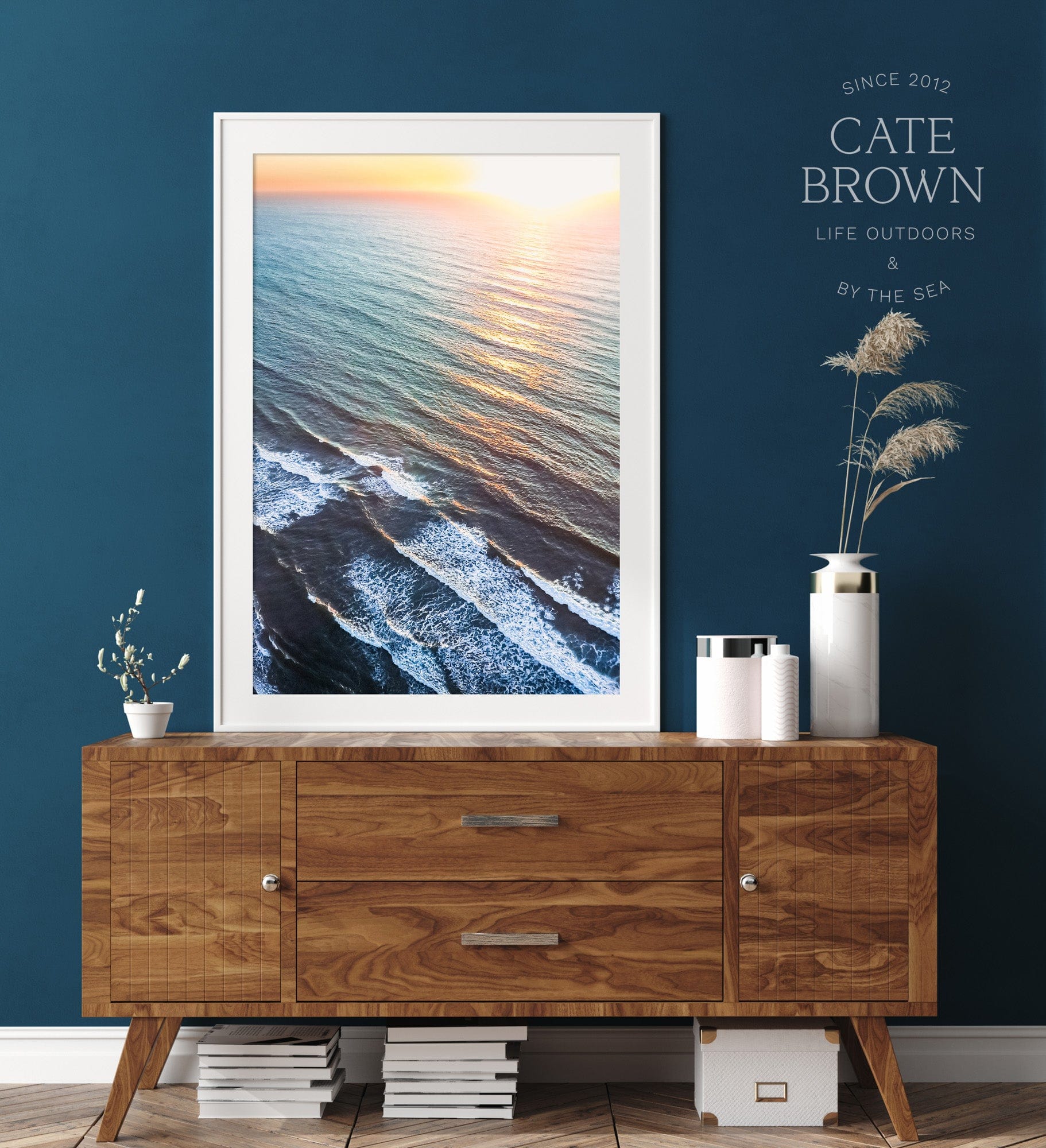 Cate Brown Photo Sunrise #2  //  Aerial Photography Made to Order Ocean Fine Art