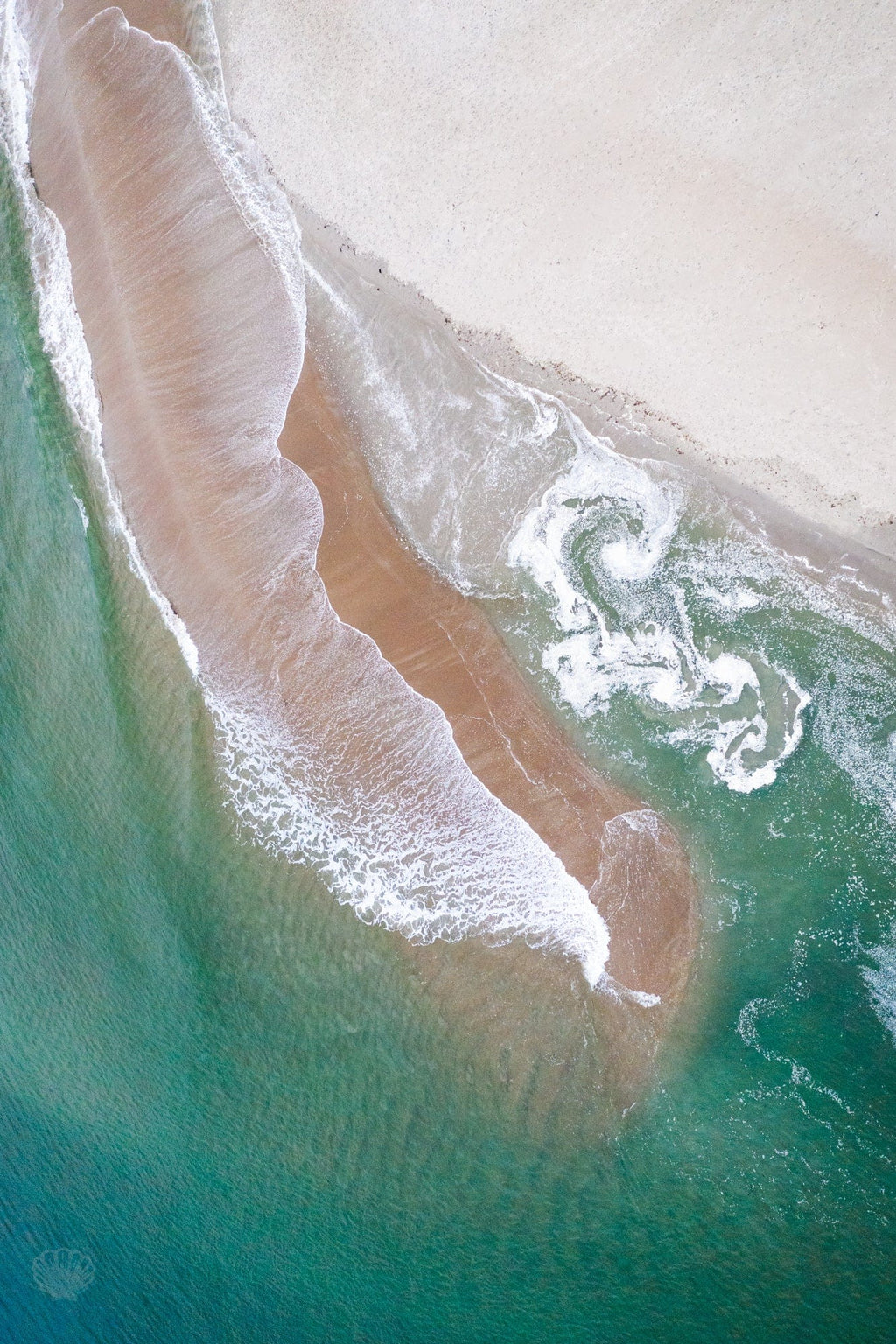 Cate Brown Photo Narrows #2  //  Aerial Photography Made to Order Ocean Fine Art