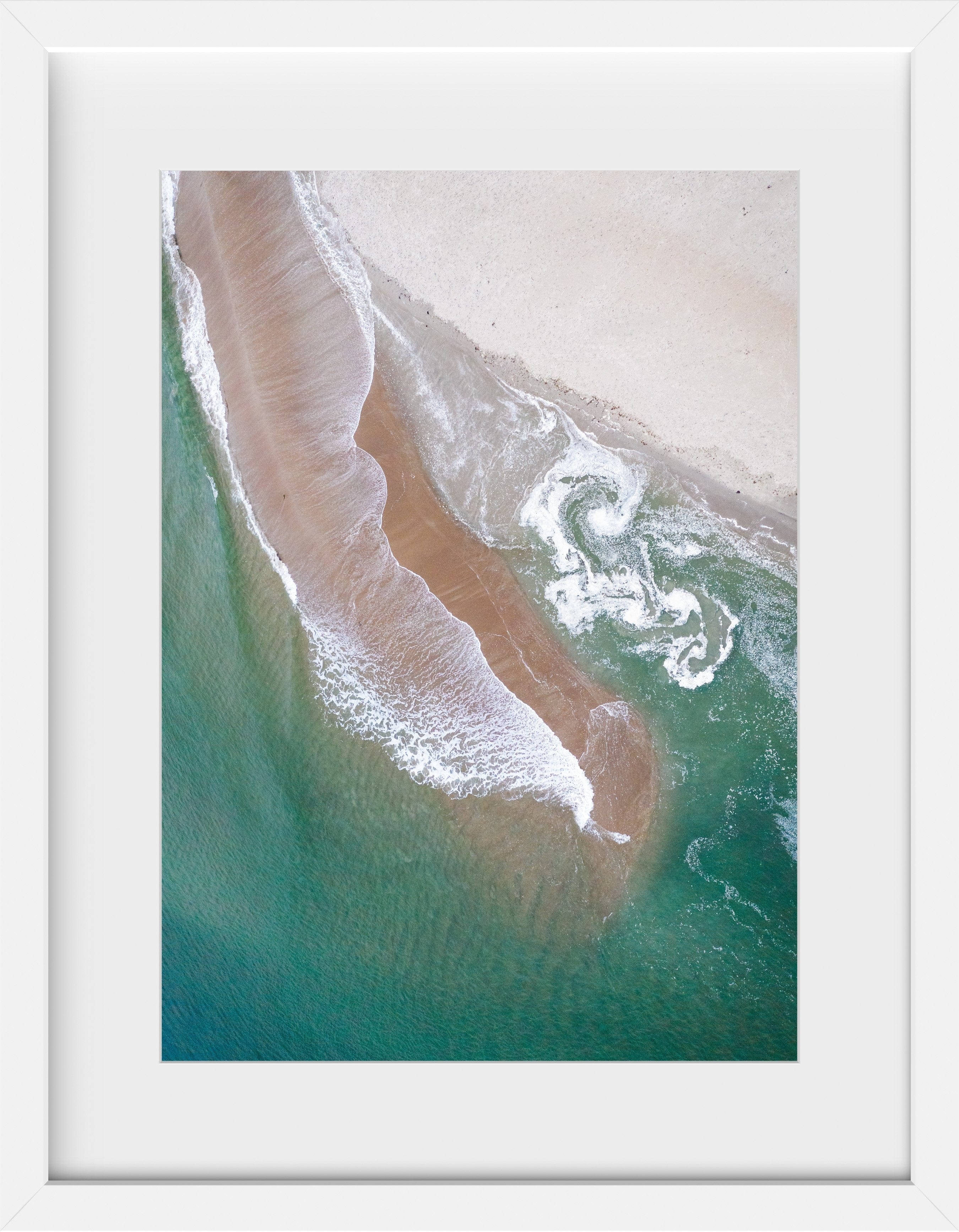 Cate Brown Photo Narrows #2  //  Aerial Photography Made to Order Ocean Fine Art