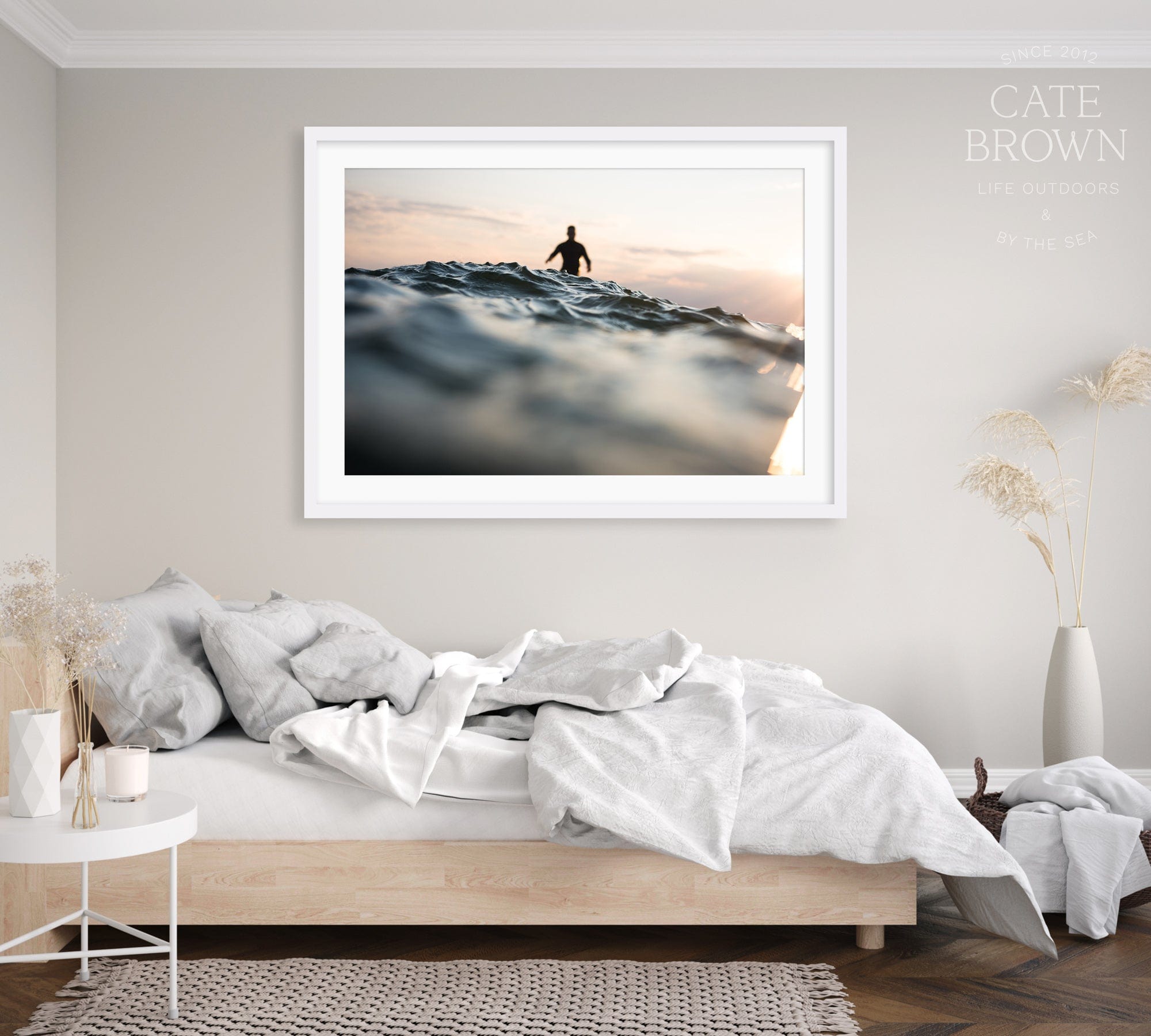 Cate Brown Photo Fine Art Print / 8"x12" / None (Print Only) Unknown Surfing Chris #2  //  Surf Photography Made to Order Ocean Fine Art