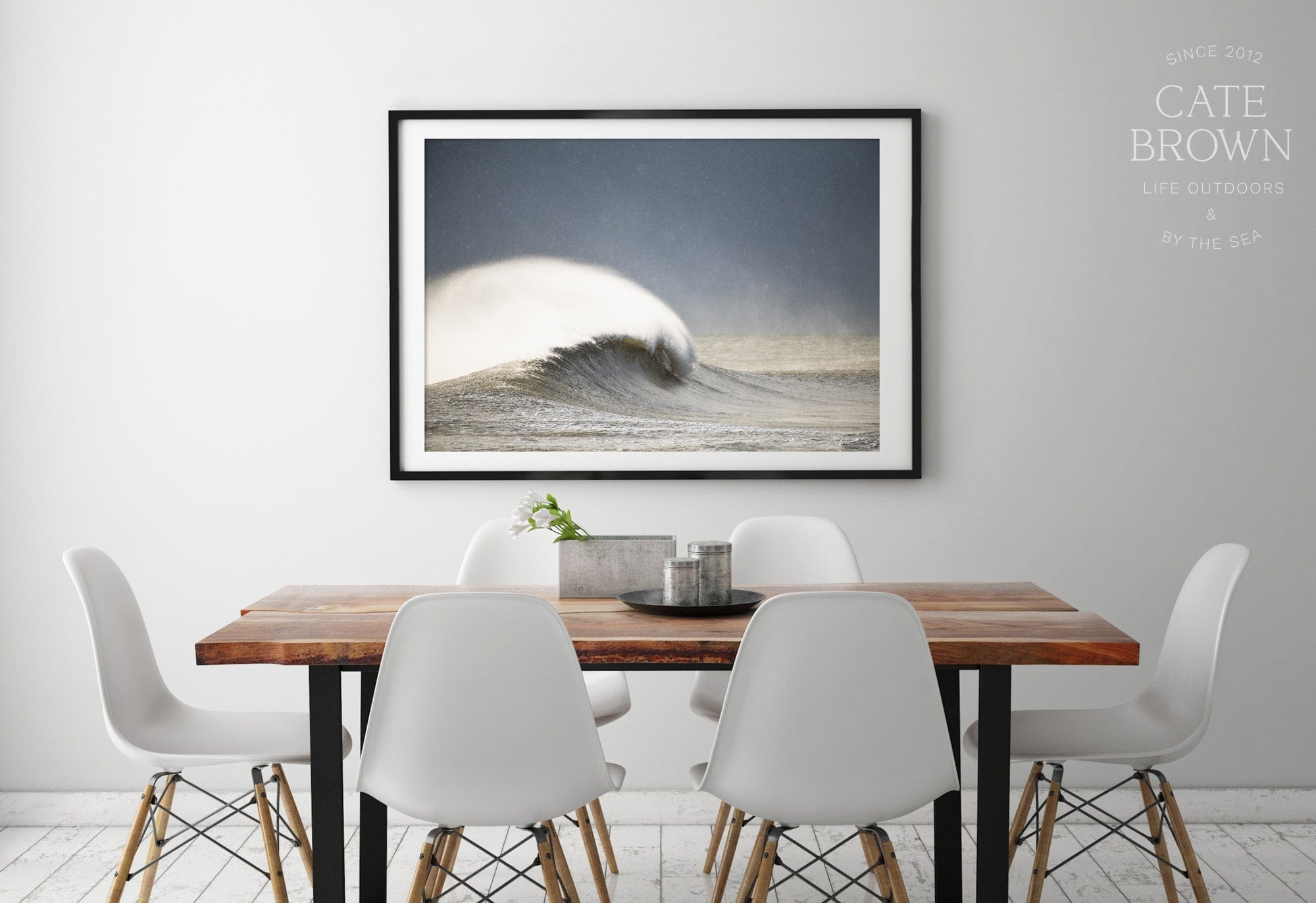 Cate Brown Photo Fine Art Print / 8"x12" / None (Print Only) Winter Magic  //  Seascape Photography Made to Order Ocean Fine Art