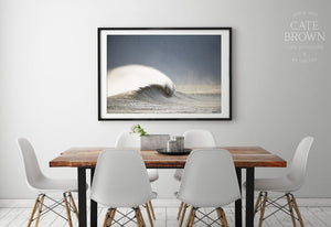 Cate Brown Photo Fine Art Print / 8"x12" / None (Print Only) Winter Magic  //  Seascape Photography Made to Order Ocean Fine Art