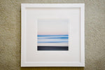 Cate Brown Photo Narragansett Abstract #2 // Framed Fine Art 20x20" // Limited Edition 1 of 100 Available Inventory Ocean Fine Art