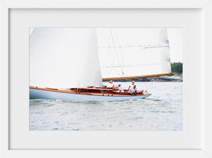 Cate Brown Photo Amorita Sailing #2  //  Nautical Photography Made to Order Ocean Fine Art