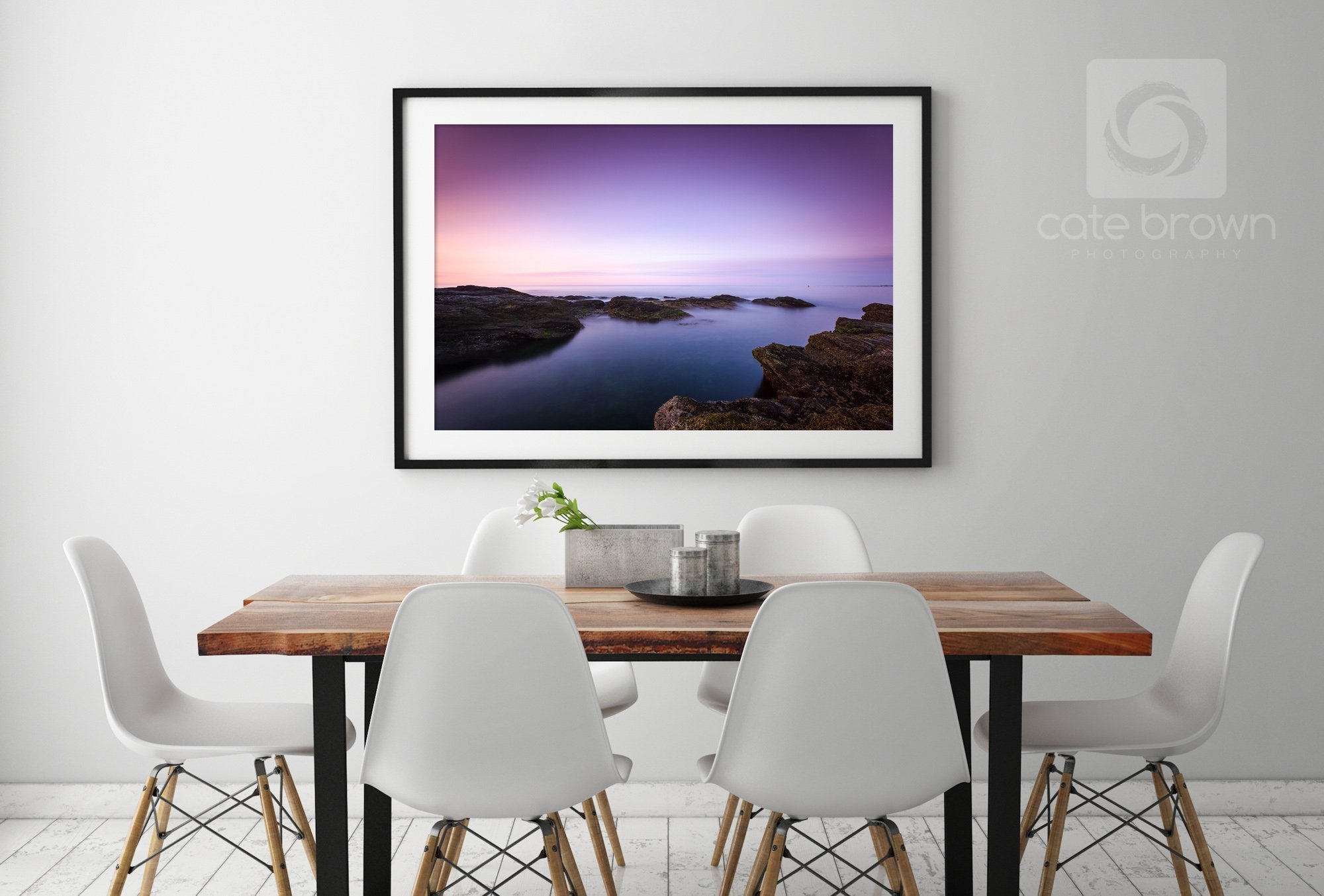 Cate Brown Photo Beavertail at Sunrise  //  Seascape Photography Made to Order Ocean Fine Art
