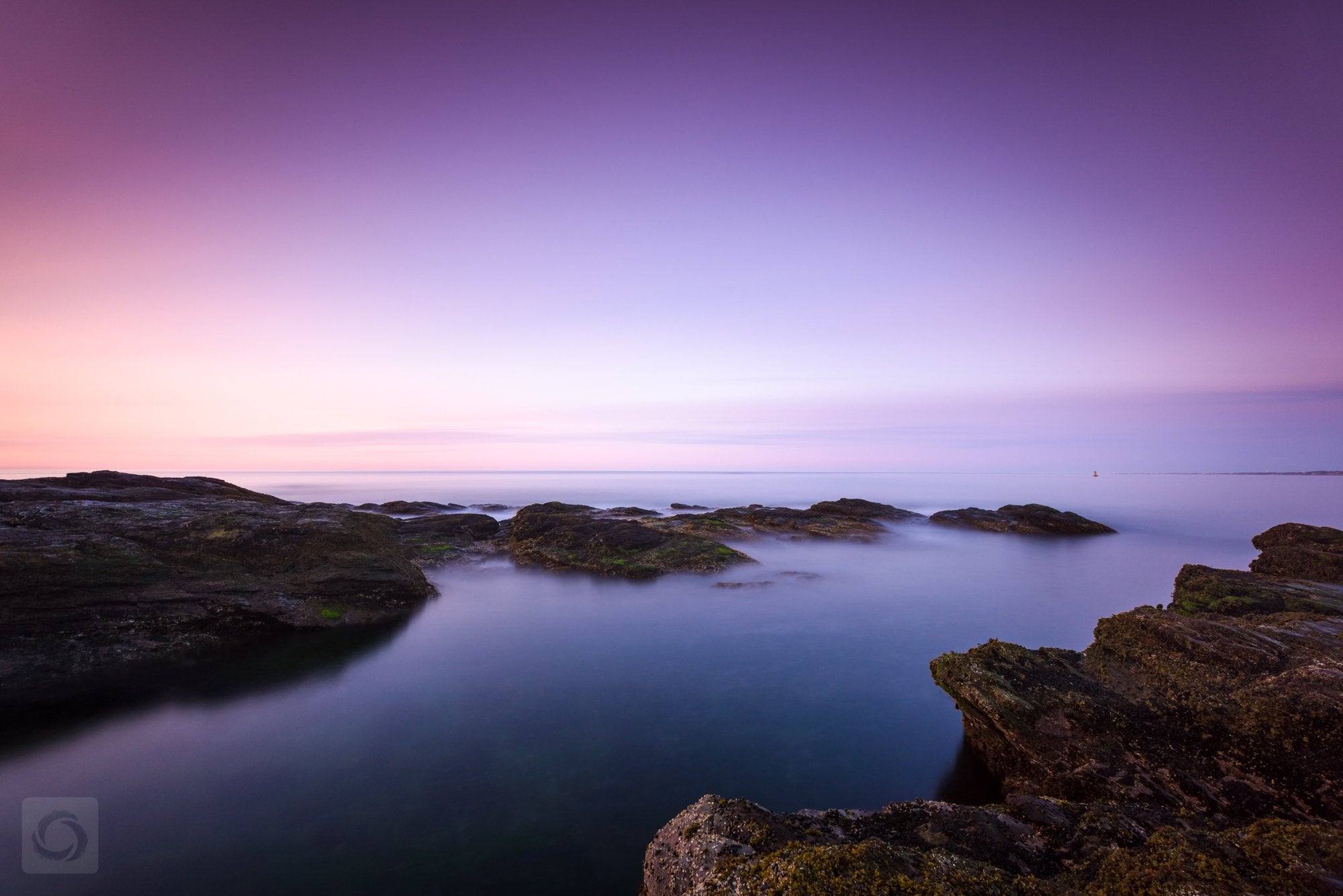 Cate Brown Photo Beavertail at Sunrise  //  Seascape Photography Made to Order Ocean Fine Art
