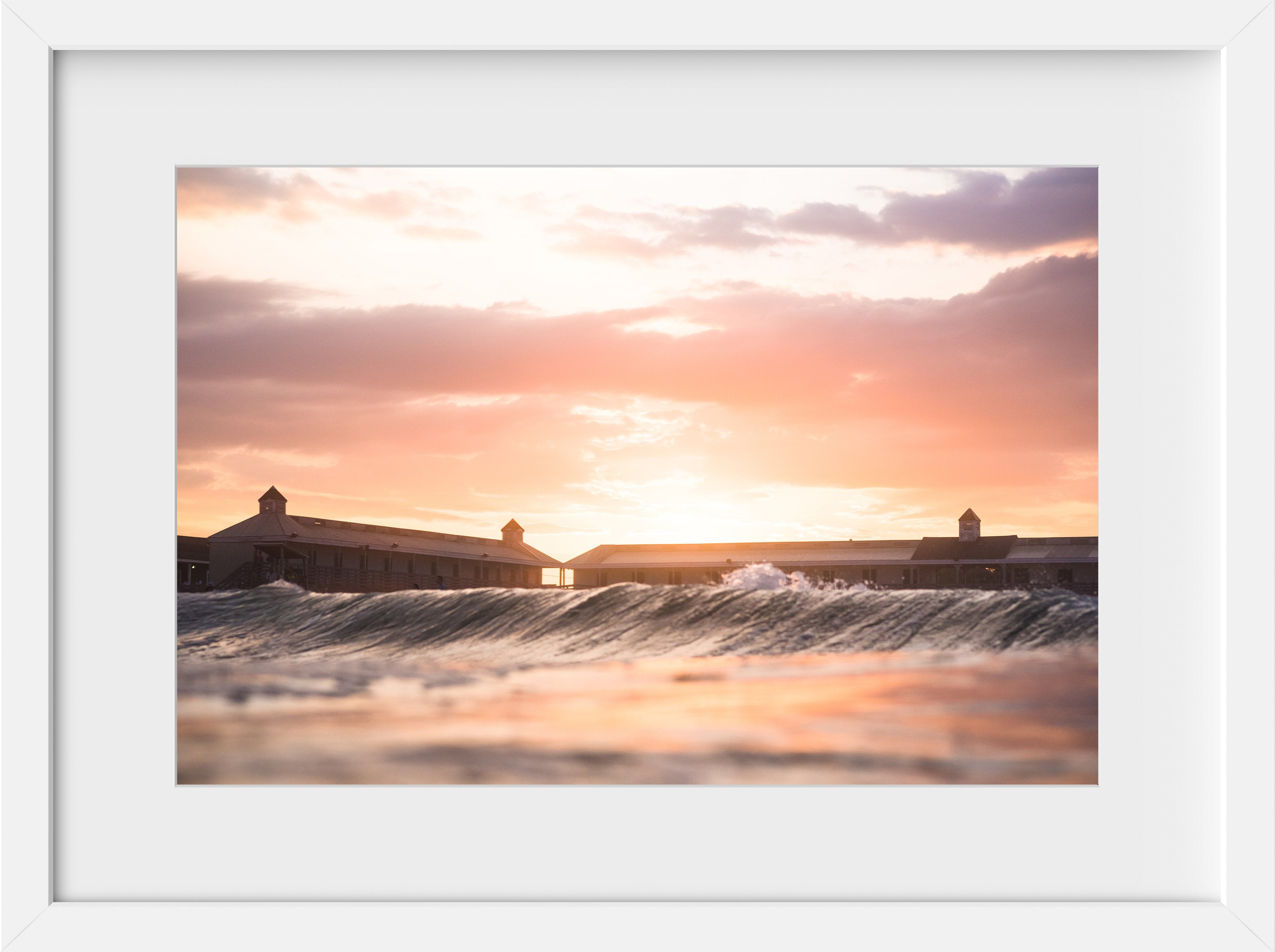 Cate Brown Photo Cabana Sunset  //  Seascape Photography Made to Order Ocean Fine Art