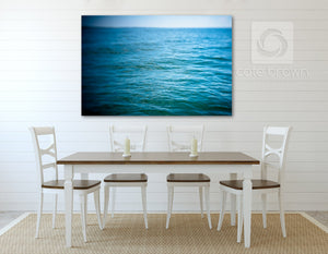 Cate Brown Photo Endless Blue  //  Ocean Photography Made to Order Ocean Fine Art
