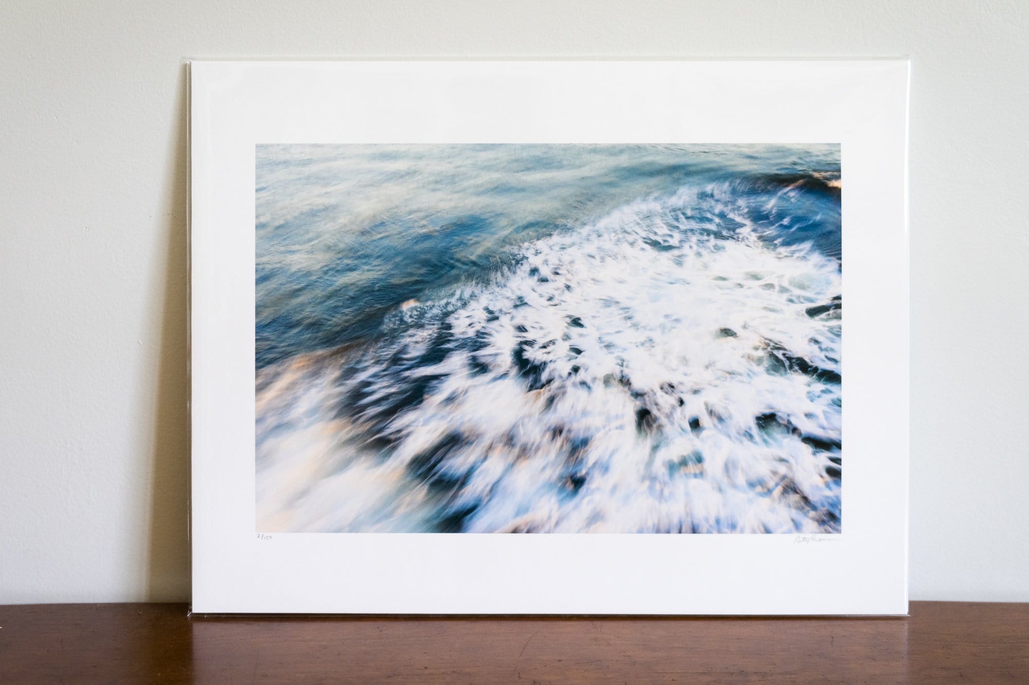 Cate Brown Photo Beavertail Soft Aerial #2 // Fine Art Print 12x18" // Limited Edition 2 of 150 Available Inventory Ocean Fine Art