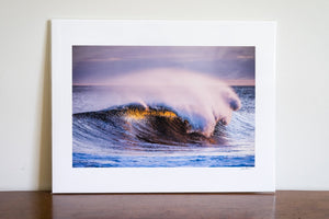 Cate Brown Photo Violet Violence // Fine Art Print 12x18" // Open Edition Available Inventory Ocean Fine Art