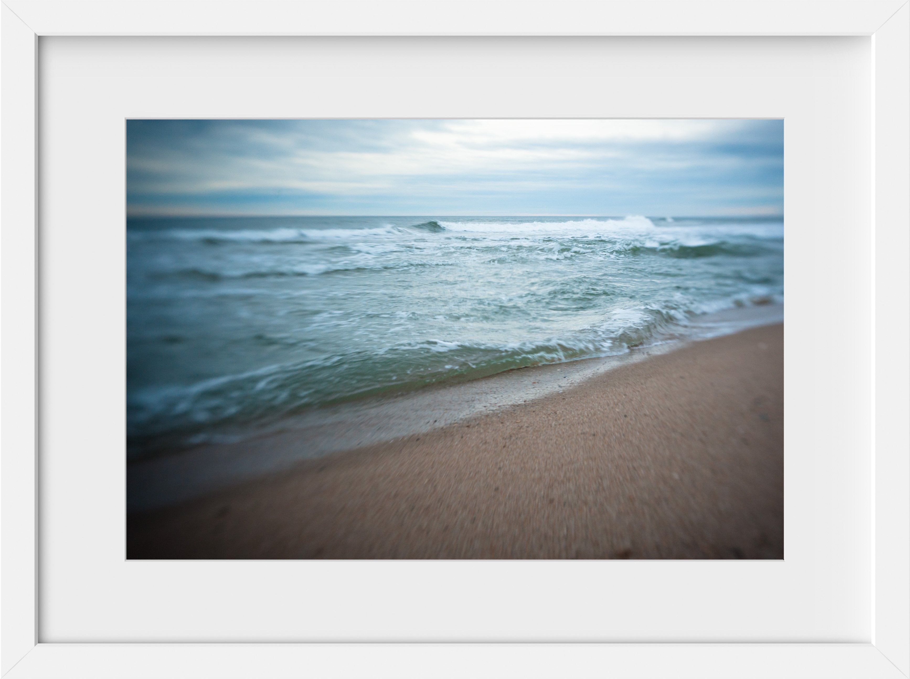 Cate Brown Photo Green Hill in Focus  //  Seascape Photography Made to Order Ocean Fine Art