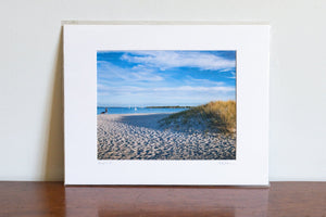 Cate Brown Photo Third Beach in Summer // Matted Mini Print 11x14" Available Inventory Ocean Fine Art