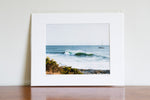 Cate Brown Photo Rhody Shore Views // Matted Mini Print 11x14" Available Inventory Ocean Fine Art