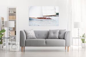 Cate Brown Photo Amorita Sailing #2  //  Nautical Photography Made to Order Ocean Fine Art