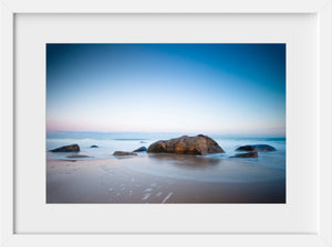 Cate Brown Photo Moonrise at Qeba  //  Seascape Photography Made to Order Ocean Fine Art