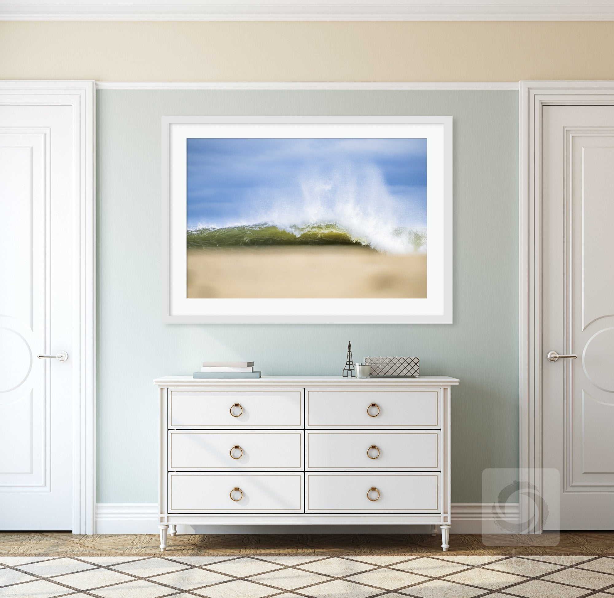 Cate Brown Photo Over the Dunes  //  Ocean Photography Made to Order Ocean Fine Art