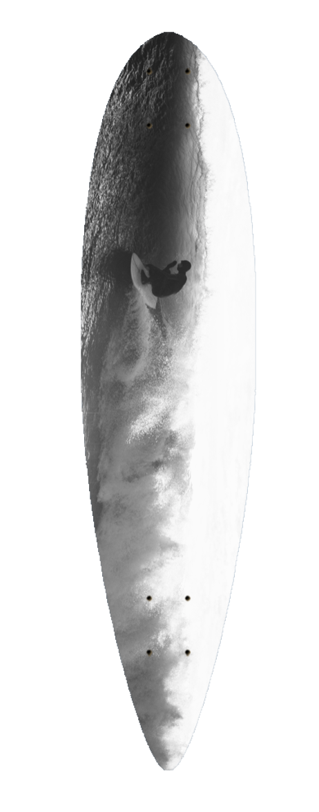 Cate Brown // Ocean Art Boxing Day Waves // Skate Deck Available Inventory Ocean Fine Art