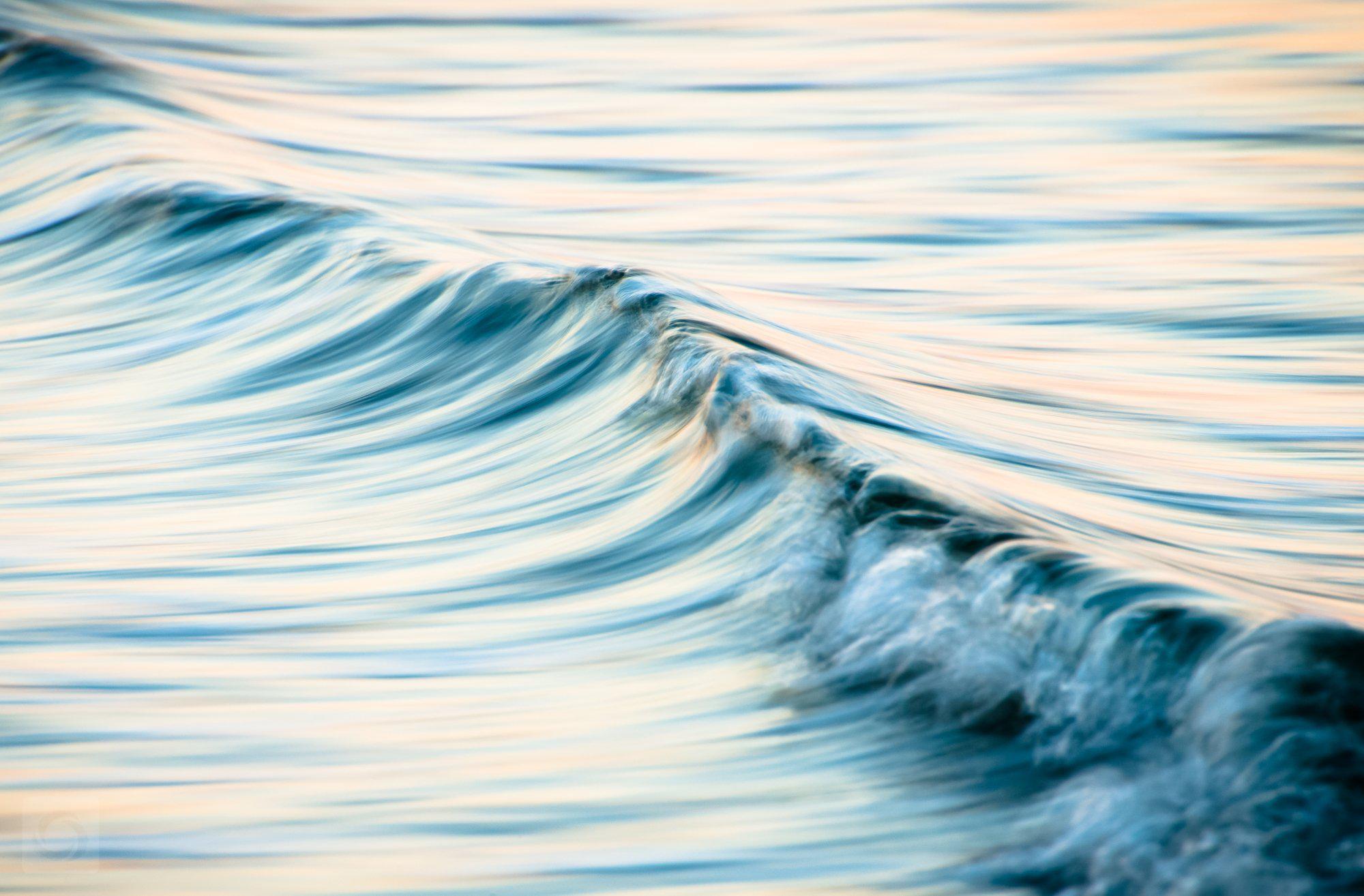 Cate Brown Photo Soft Water #9  //  Ocean Photography Made to Order Ocean Fine Art