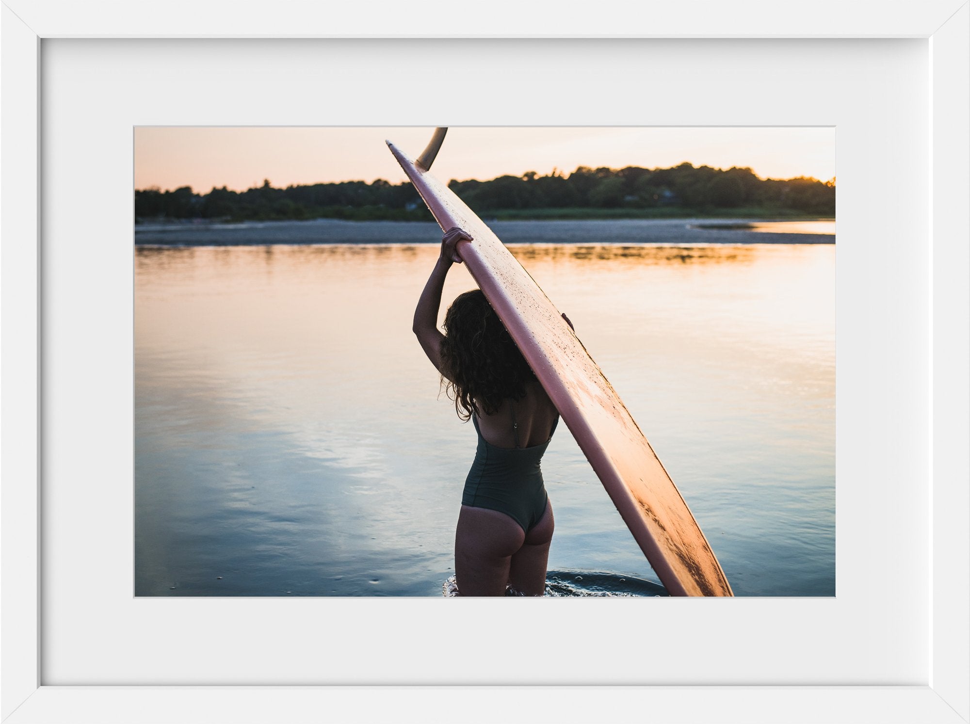 Cate Brown Photo Femme Sunset  //  Surf Photography Made to Order Ocean Fine Art