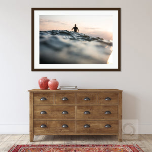 Cate Brown Photo Unknown Surfing Chris #2 // Surf Photography Made to Order Ocean Fine Art