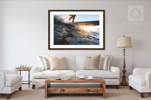 Cate Brown Photo Allen Surfing Chris  //  Surf Photography Made to Order Ocean Fine Art