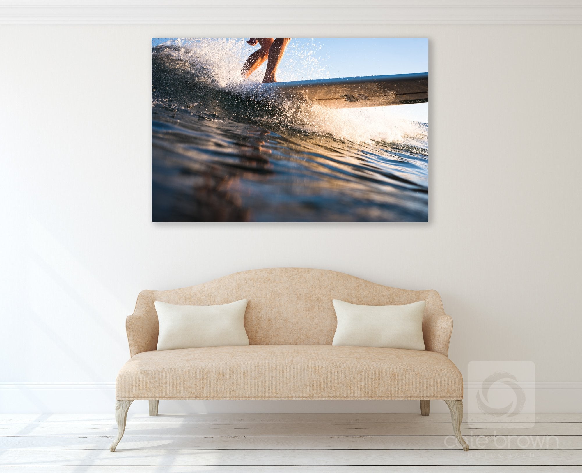 Cate Brown Photo Allen Surfing Chris  //  Surf Photography Made to Order Ocean Fine Art