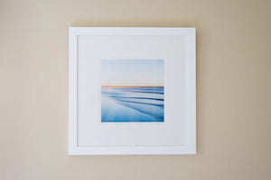 Cate Brown Photo Sachuest Abstract #4 // Framed Fine Art 20x20" // Limited Edition 6 of 100 Available Inventory Ocean Fine Art