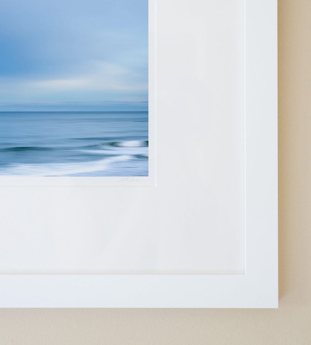 Cate Brown Photo Beachcomber Abstract #1 // Framed Fine Art 20x20" // Limited Edition 1 of 100 Available Inventory Ocean Fine Art