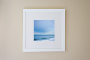 Cate Brown Photo Beachcomber Abstract #1 // Framed Fine Art 20x20" // Limited Edition 1 of 100 Available Inventory Ocean Fine Art