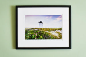Cate Brown Photo Wood End Light #3 // Framed Fine Art 17x21" // Open Edition Available Inventory Ocean Fine Art