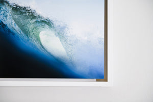 Cate Brown Photo Ocean Waves // Framed Metal Print 10x10" // MULTIPLE Available Available Inventory Ocean Fine Art